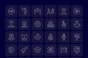 1700 Technology and Futuristic Icon, an Outline Icon by Prosymbols (Thumbnail 22 of 30)