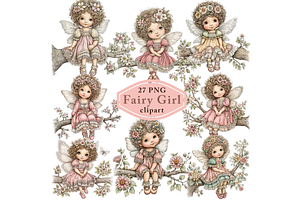 Fairy Girl Clipart PNG
