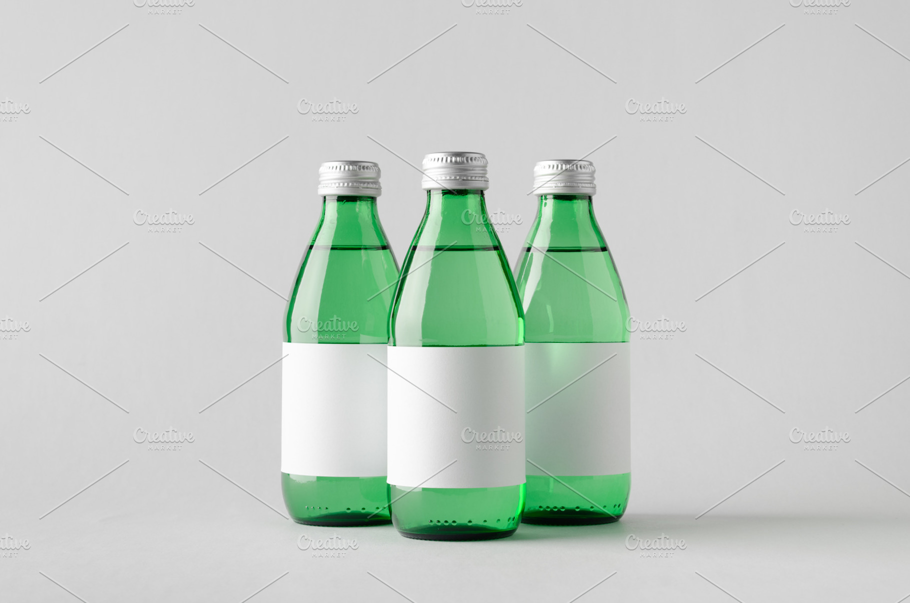 Water bottle mockup JPEG, a Food & Drink Photo by Shablon