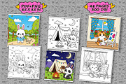 Calm Days Coloring Book Pages, an Illustration by one-touch (Thumbnail 4 of 17)