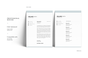 Customizable 5 Page Resume Template, a Resume Template by GraphicFlava (Thumbnail 4 of 8)