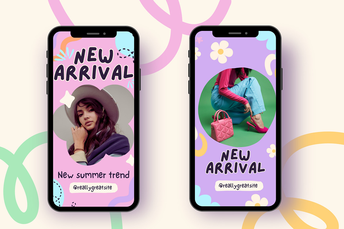 150 Pastel IG Story Canva Template, a Templates & Theme by TemplateCastleStore (Photo 6 of 10)