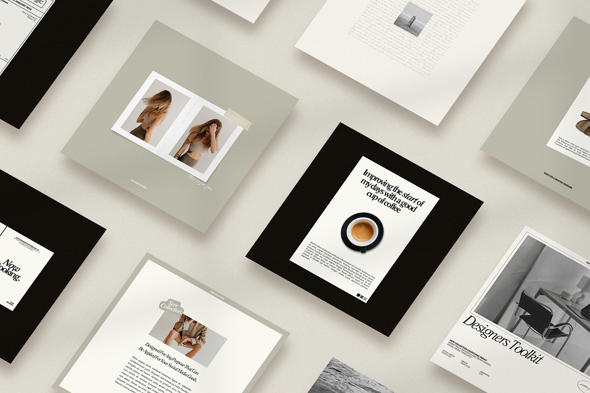 SERE / Social Media Kit (I), a Social Media Template by Wildnun Studio (Photo 2 of 23)