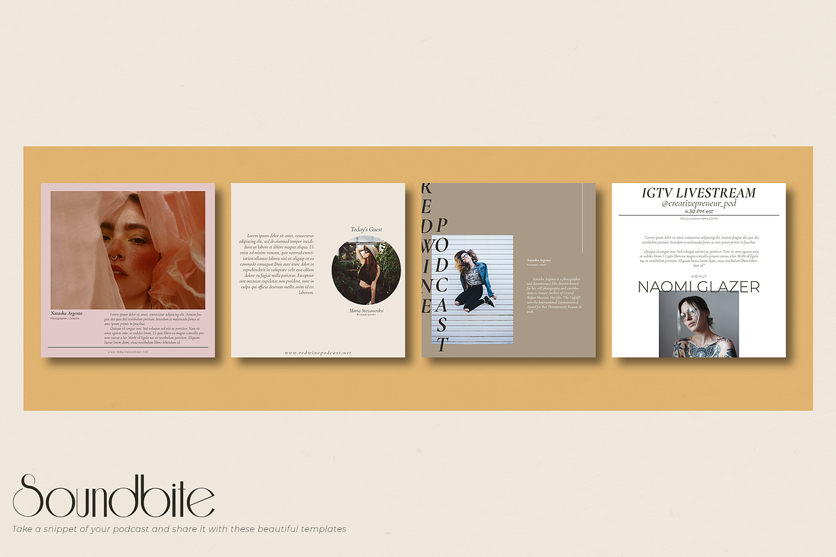 LIVESTREAM Social Media Pack, a Social Media Template by deadlock studio (Photo 3 of 19)