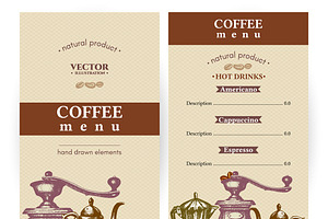 Coffee Menu Templates