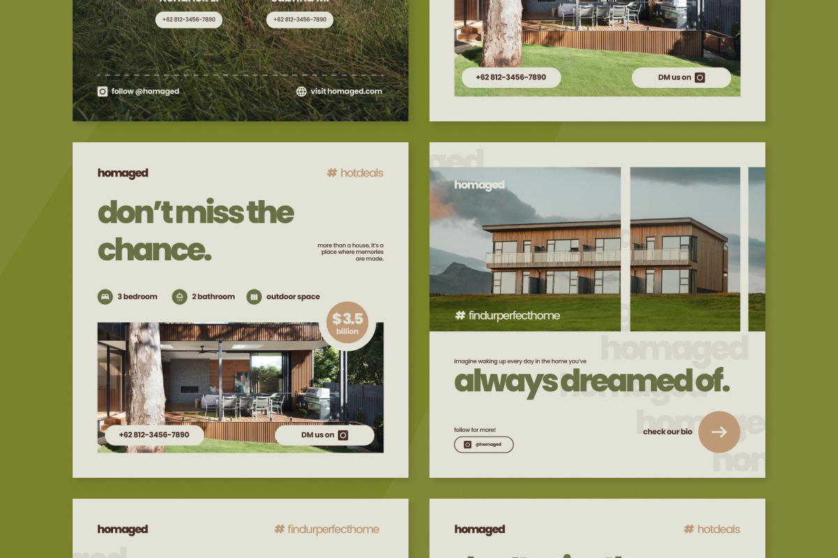 Real Estate Social Media Post V3, a Social Media Template by productype1 (Photo 3 of 3)