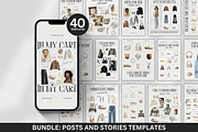 LTK Instagram Collage Canva Bundle, a Social Media Template by Xenié Creative (Thumbnail 1 of 10)