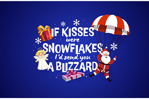 Christmas quote, an Illustration by Vector Tradition