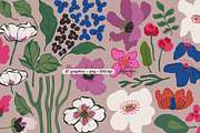 Flower Market Botanical Graphics, a Decorative Illustration by likorbut (Thumbnail 3 of 9)