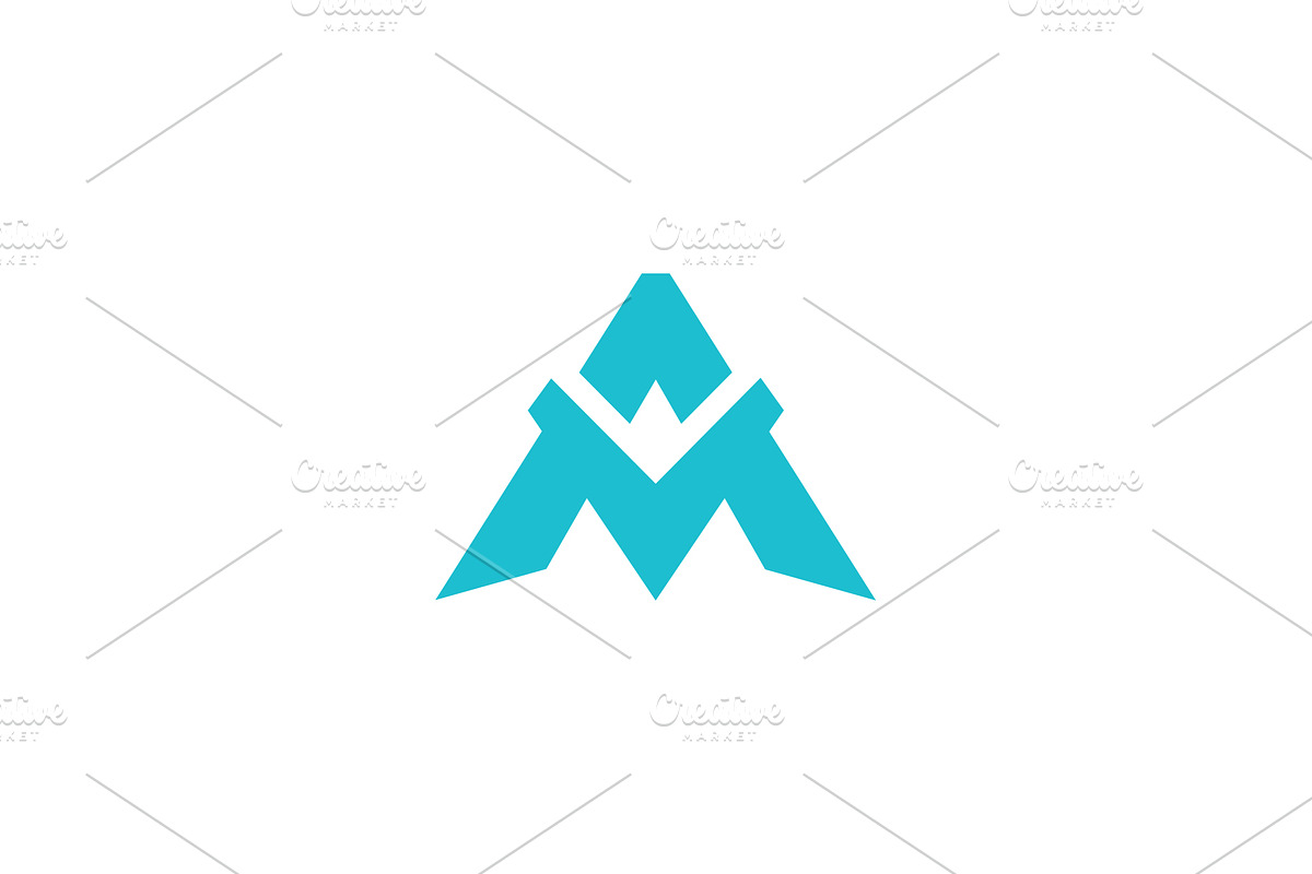 AM MA Logo, a Branding & Logo Template by Creative_Graphic