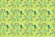 hand drawn owls, a Decorative Illustration by totokumi (Thumbnail 3 of 3)