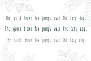 Pine handwritten font, a Sans Serif Font by BohoCalligraphy (Thumbnail 5 of 6)