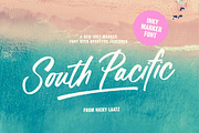South pacific Marker Font, a Script Font by Nicky Laatz (Thumbnail 1 of 27)