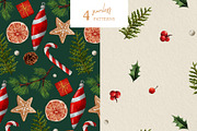 Christmas Vibrant Watercolor Set, an Object Illustration by Cyrografik Shop (Thumbnail 8 of 8)