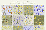 Spring Garden Illustration & Pattern, a Decorative Illustration by OkPen (Thumbnail 4 of 10)