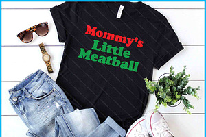 Mommy Daddy Meatball SVG PNG, a Graphic by Creativeusart