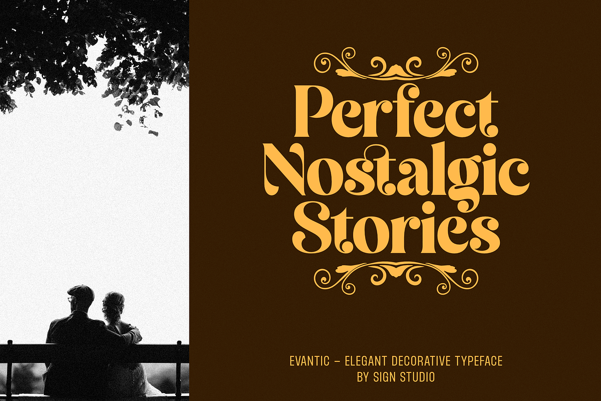 Evantic - Classic Bold Typeface, a Serif Font by Sign Studio (Photo 10 of 14)