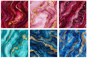 Agate Marble Digital Paper, a Pattern Graphic by designcity5 (Thumbnail 3 of 5)