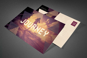 Journey Church Postcard Template