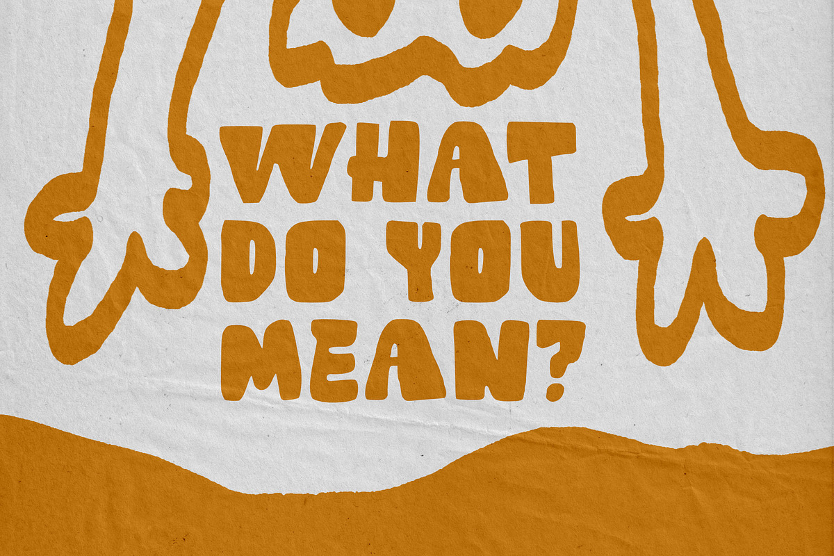 BONNIE BOLD FUN TYPEFACE, a Sans Serif Font by ZAL STUDIO (Photo 3 of 7)
