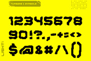 Cyberpunk Style Font, a Font by Sentavio (Thumbnail 6 of 10)