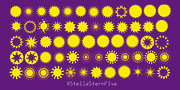 XStellaStern, a Symbol Font by Ingrimayne Type (Thumbnail 5 of 5)