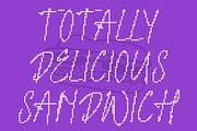 CS Valoria Disco, a Handwritten Font by Craft Supply Co. (Thumbnail 4 of 8)