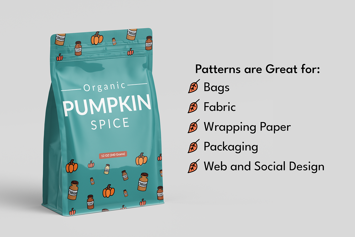 Pumpkin Illustrations, a Food Illustration by AJ Doodles (Photo 11 of 16)