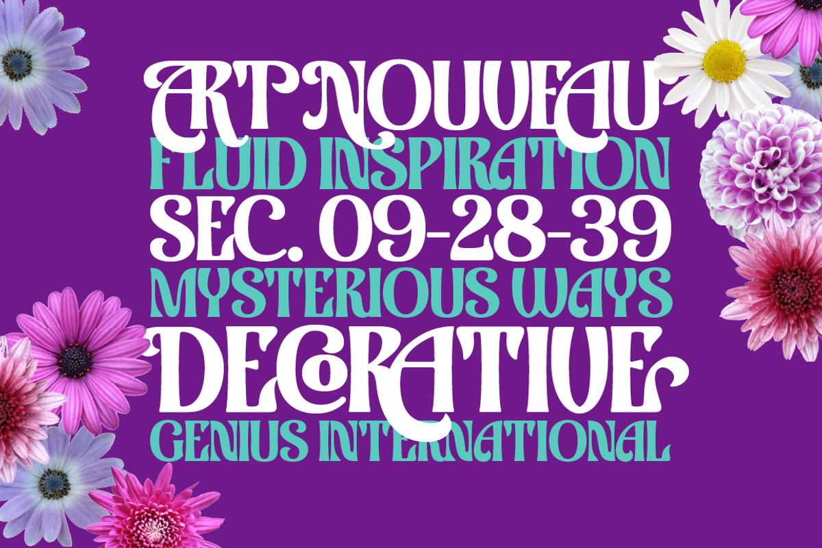 Nouilia, a Sans Serif Font by Typogama (Photo 14 of 16)
