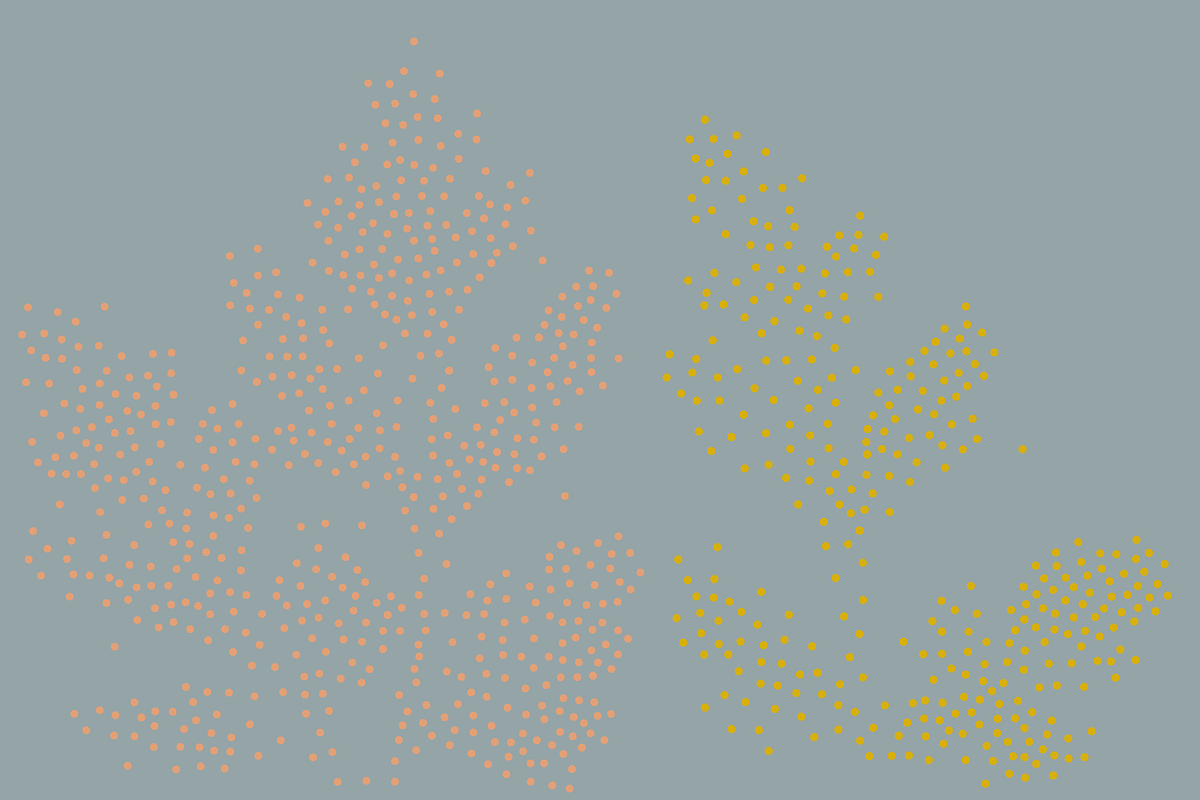 Leaf Tones Vol. 6 | Stippled Flora, a Texture Illustration by invisiblelayer (Photo 4 of 5)