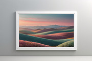 Hills Landscape Wallpaper, a Wallpaper Graphic by Forhadx5 (Thumbnail 2 of 5)