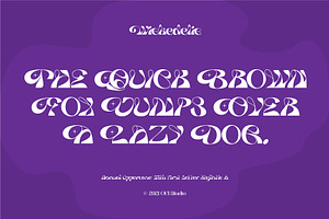 Wickedelic Font