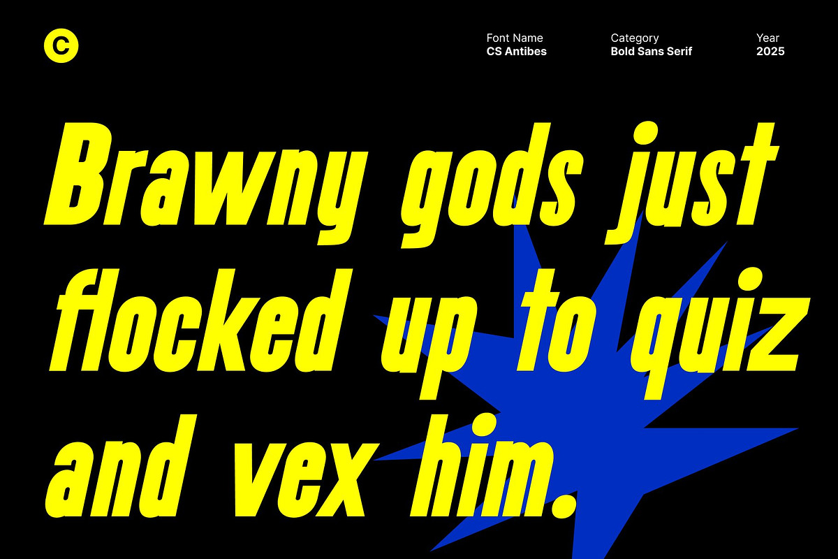 CS Antibes – Bold Sans Serif, a Sans Serif Font by Craft Supply Co. (Photo 4 of 8)