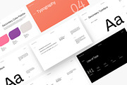 Coral | Brand Guidelines Template, a Presentation Template by CreativeSoup.io (Thumbnail 5 of 10)