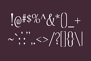 Stellar Swing - Mid Century Font, a Serif Font by HipFonts (Thumbnail 8 of 8)