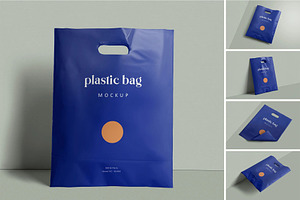 Plastic Bag Mockup, a Packaging Mockup by megostudi0