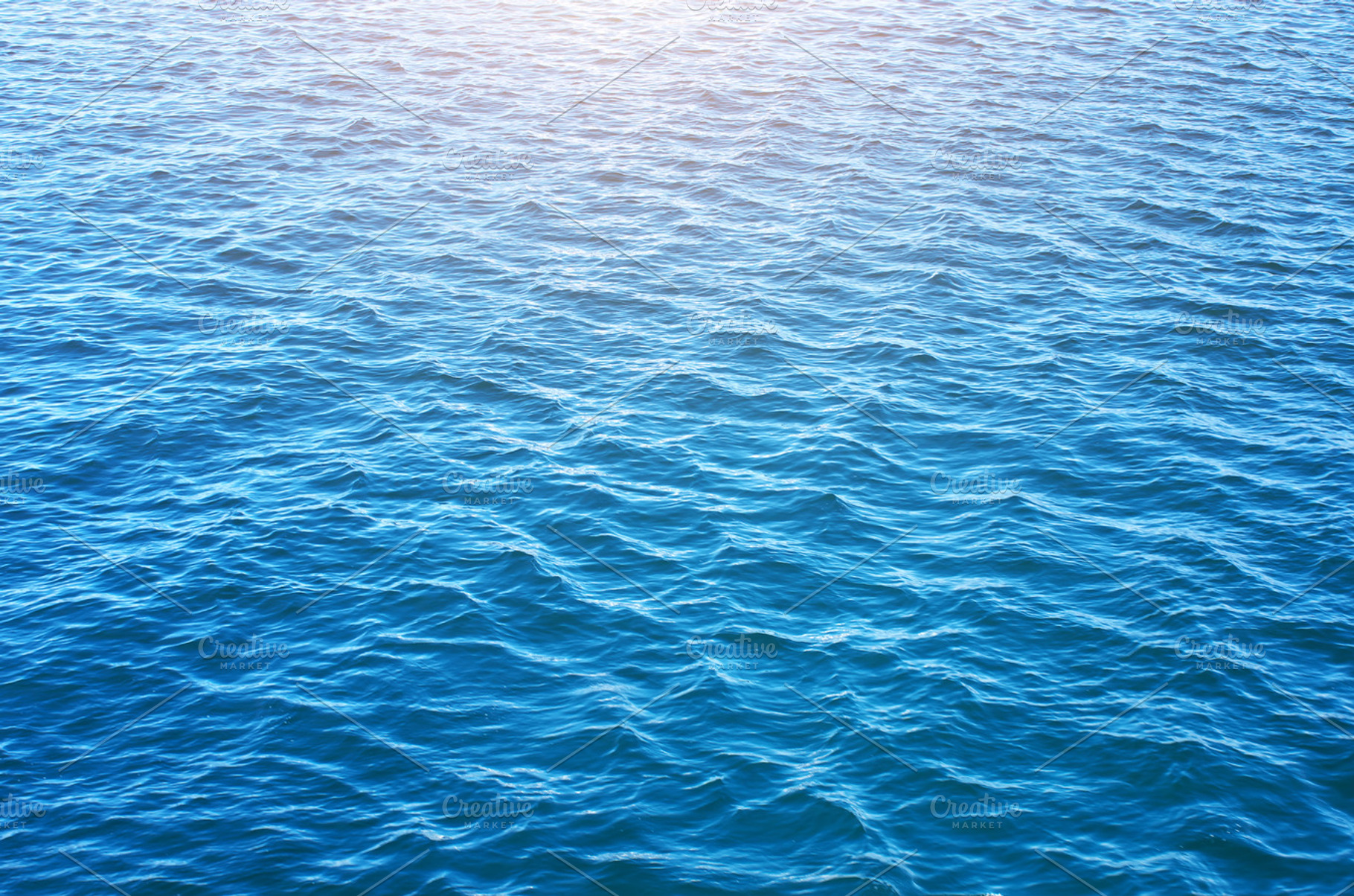 Deep blue water sea texture featuring liquid, ripple, and water, an Abstract Photo by djgis