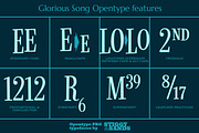 Glorious Song, a Serif Font by Stiggy & Sands (Thumbnail 4 of 5)