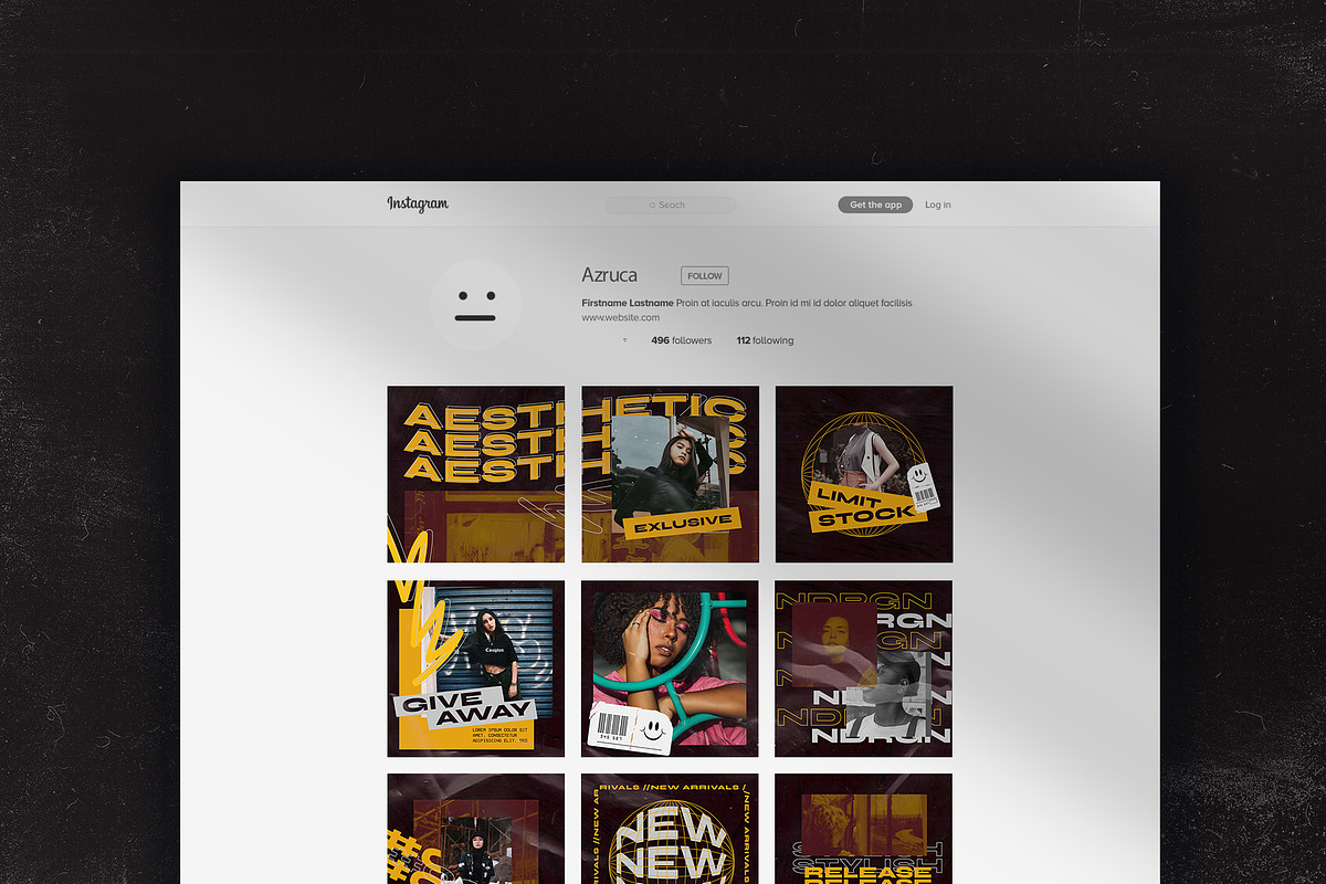 Collosal Puzzle Instagram Feed, a Social Media Template by Azruca (Photo 4 of 6)
