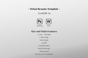 Orion Resume Template, a Resume Template by Nina Shaw (Thumbnail 11 of 11)