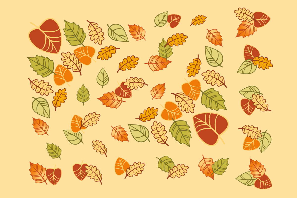 Autumn Leaves, a Graphic by CreativeFetch (Photo 2 of 3)