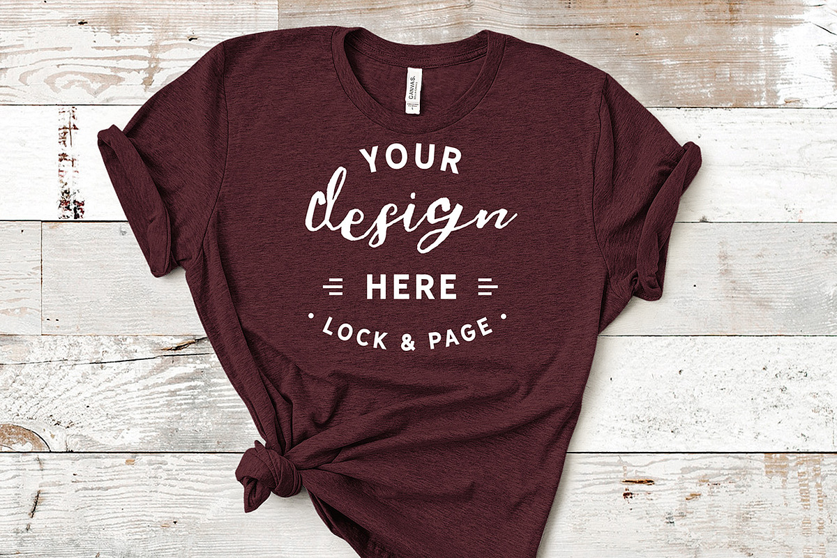 Mockup Bundle Bella Canvas T-Shirt, a Household Mockup by lock and page (Photo 20 of 45)
