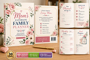 Mom’s Ultimate Family Planner, a Stationery Template by Designmela01 (Thumbnail 1 of 5)