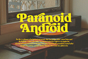 Magical Night - Retro Serif, a Serif Font by Viswell (Thumbnail 4 of 10)