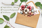 Whimsical Spring Easter Basket Clipa, an Illustration by Libby Wishes (Thumbnail 5 of 5)