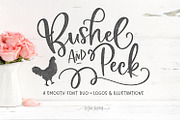 Bushel & Peck Fonts & Logos, a Script Font by Callie Rian & Co. (Thumbnail 1 of 18)