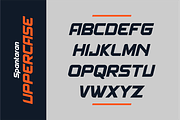 Spantaran – A Sporty Display Typefac, a Sans Serif Font by NURF Designs (Thumbnail 3 of 4)
