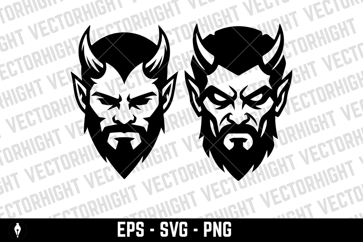 Monster head vector, a Person Illustration by Vectorhight (Photo 2 of 5)