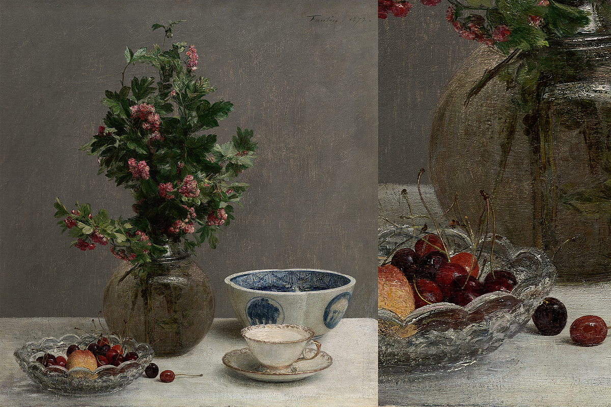 200+ Henri Fantin-Latour Paintings, a Person Illustration by Digital Museum (Photo 7 of 10)