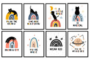 Cats and Rainbows Graphic Pack, an Animal Illustration by Gulnara Sabirova (Thumbnail 4 of 17)
